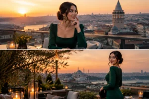 Göcek Escort esmer özel portre